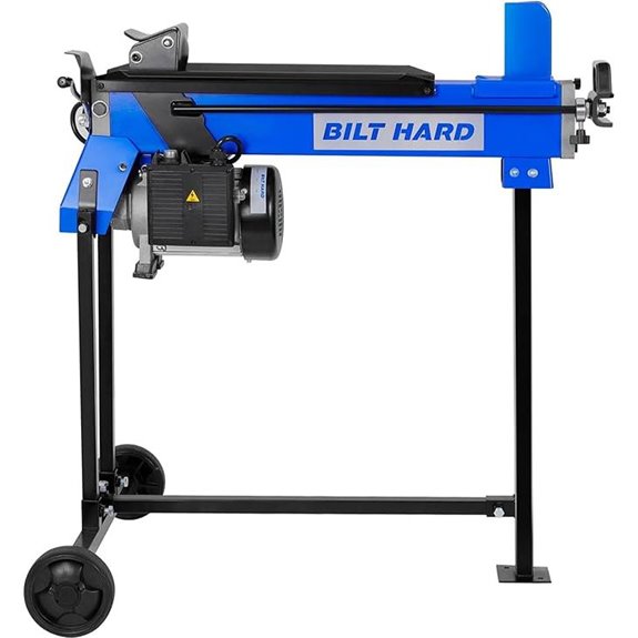 BILT HARD 6.5-Ton Electric Log Splitter with Stand