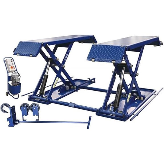 Portable Car Lift 6600lbs Electric Lock 110V