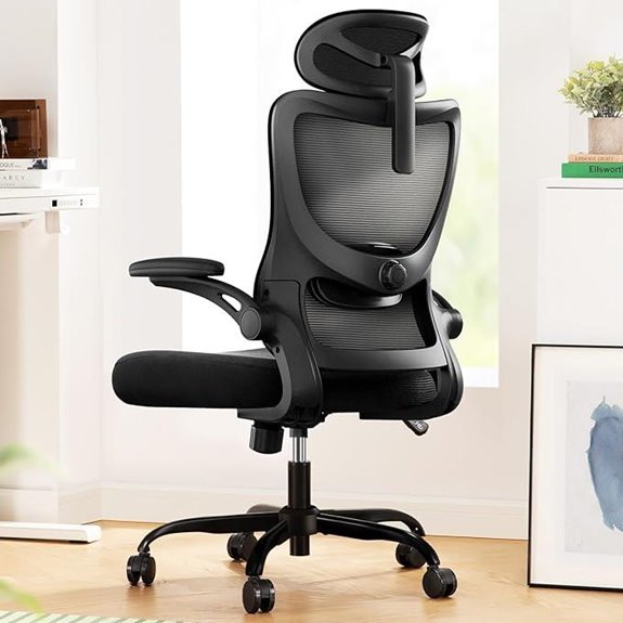 Marsail Ergonomic Office Desk Chair with Headrest