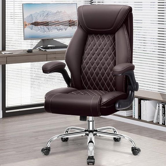 Ergonomic High Back Office Chair with Lumbar Support