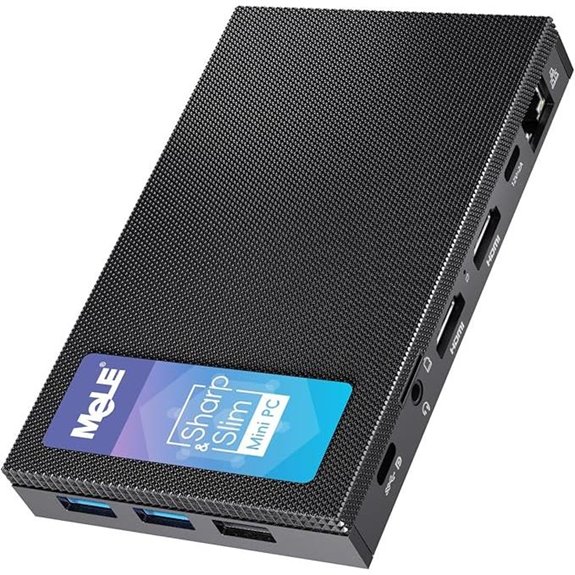 MeLE Fanless Mini PC with 16GB 512GB SSD