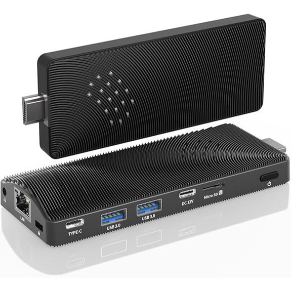 Mini PC Stick Fanless with 8GB RAM and 4K Support