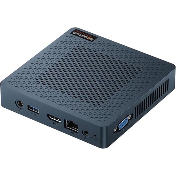 BOSGAME Fanless Mini PC with Windows 10 and 4GB RAM