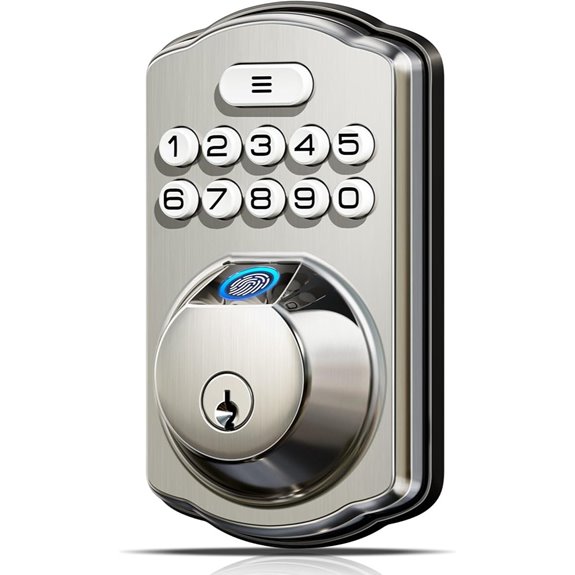 Veise Fingerprint Keyless Door Lock with Auto Lock