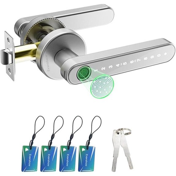 Biometric Fingerprint Door Lock with Keypad