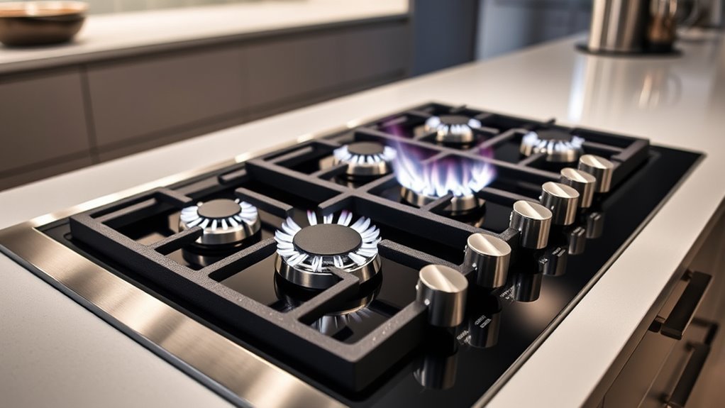 five burner cooking considerations