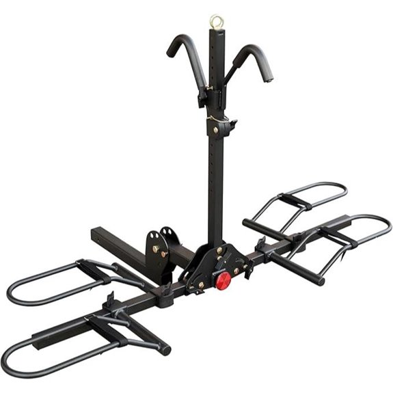 Young Bike Hitch Rack for Car 2-Bike Foldable 200LB