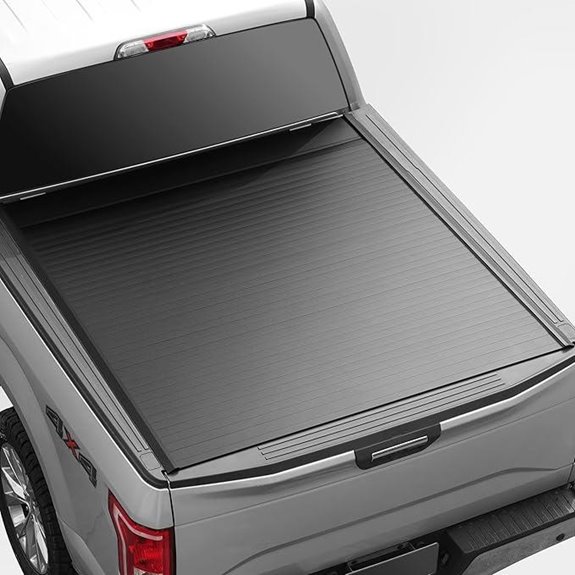 X XCOVER Retractable Hard Truck Bed Cover for Ford F-150