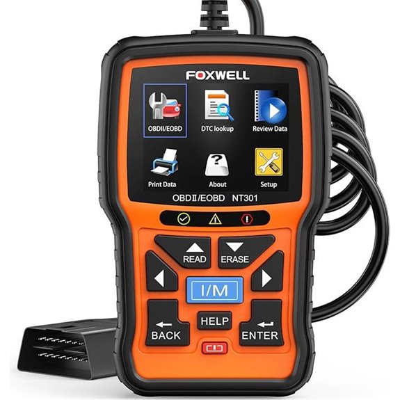 FOXWELL NT301 OBD2 Scanner for Check Engine Light