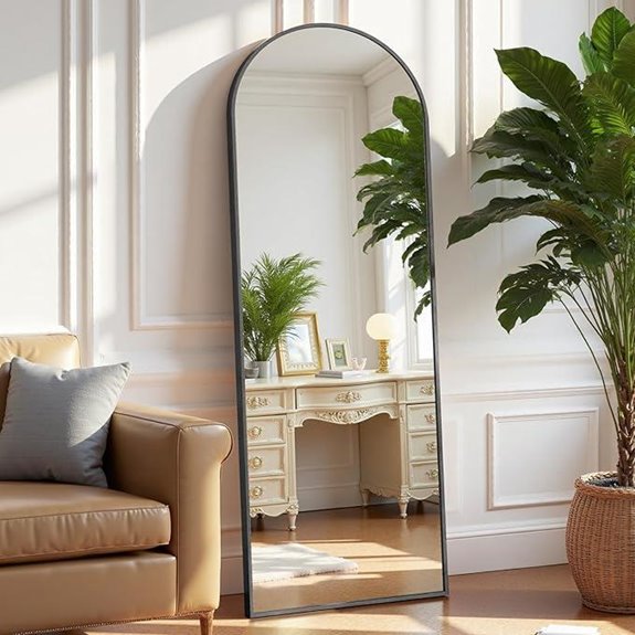 full length mirror with stand