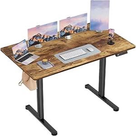 Furmax Electric Sit-Stand Desk with Memory 48