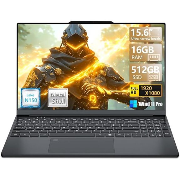 Gaming Laptop 15.6 N150 16GB RAM SSD Win 11