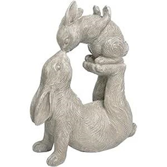 Newman House Garden Bunny Statues - Yard Decor