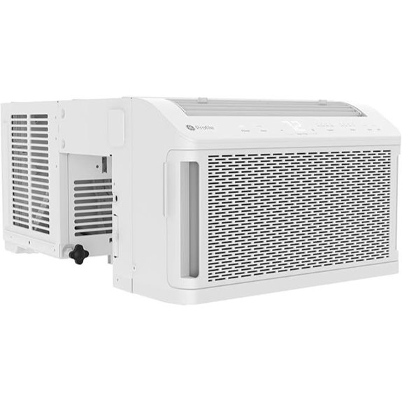GE Profile 8,300 BTU U-Shaped Window AC with Remote