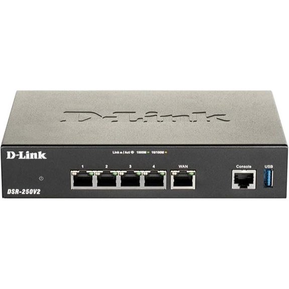 D-Link Gigabit VPN Router with Failover & Encryption