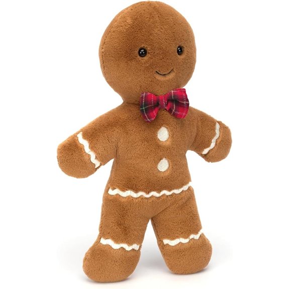 Jellycat Gingerbread Fred Plush Toy (13 inches)