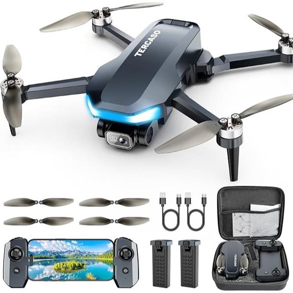 GPS Drone with 2K Camera Auto Return Foldable Quadcopter