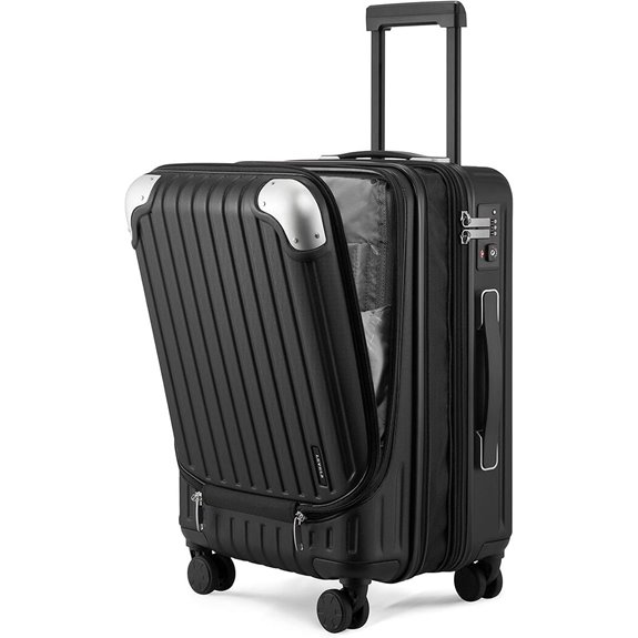 LEVEL8 Grace 20-Inch Expandable Carry-On Luggage