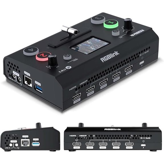 RGBlink 4 HDMI PCIe Video Capture Card for Streaming