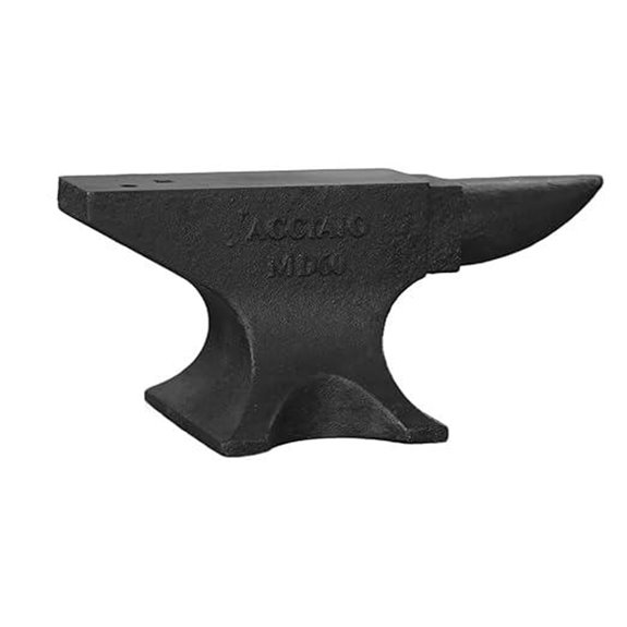 Cast Steel Anvil 132 Lb Single Horn Blacksmith Tool