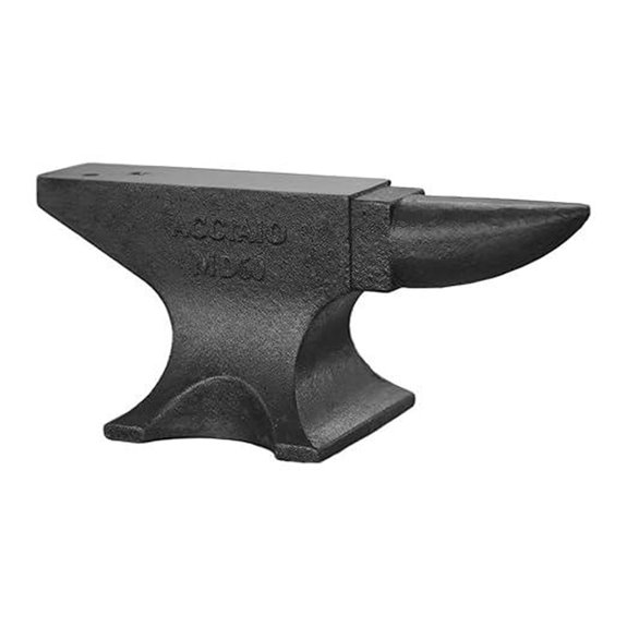 Cast Steel Anvil 66Lbs with Horn and Stable Base