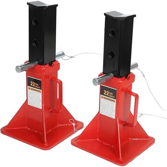 22 Ton Heavy Duty Pin Type Car Jack Stands