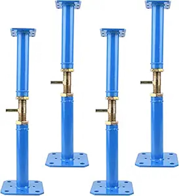 House Floor Support Jacks 17-31 Height 10,000 lbs