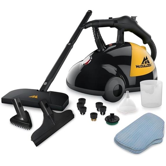 McCulloch MC1275 Heavy-Duty Steam Cleaner with Accessories