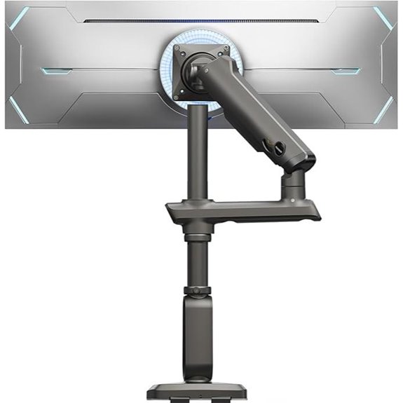 HUANUO Heavy Duty Ultrawide Monitor Arm (Up to 49)