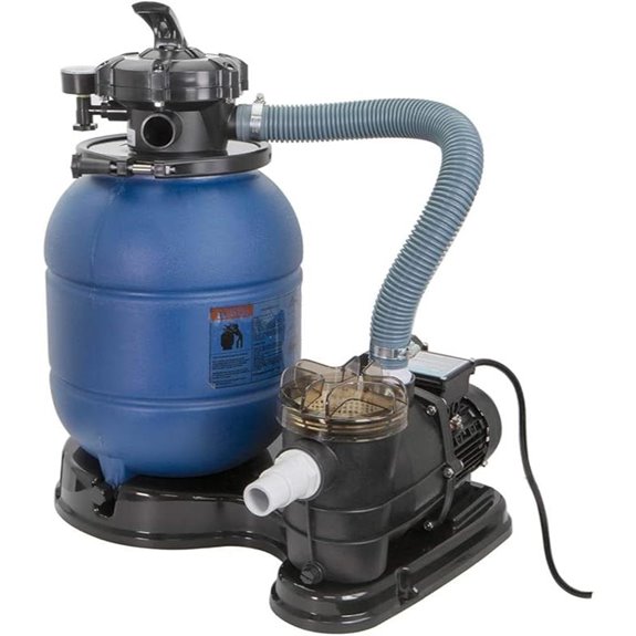 XtremepowerUS 13 Sand Filter Pool Pump (2400 GPH)