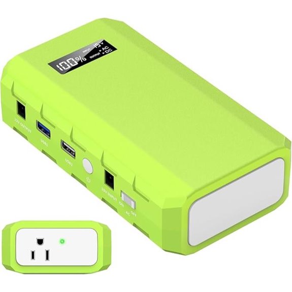 Powkey Portable Power Station 24000mAh Backup Battery