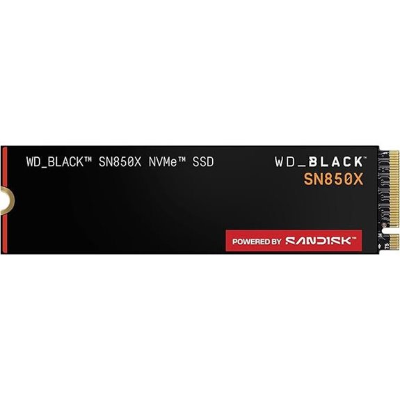 WD_BLACK SN850X 4TB NVMe SSD Gaming Internal Drive