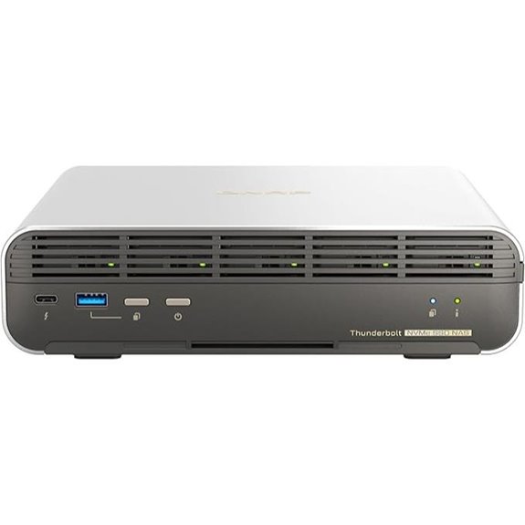 QNAP TBS-h574TX-i3 NAS with Thunderbolt 4 & 10GbE