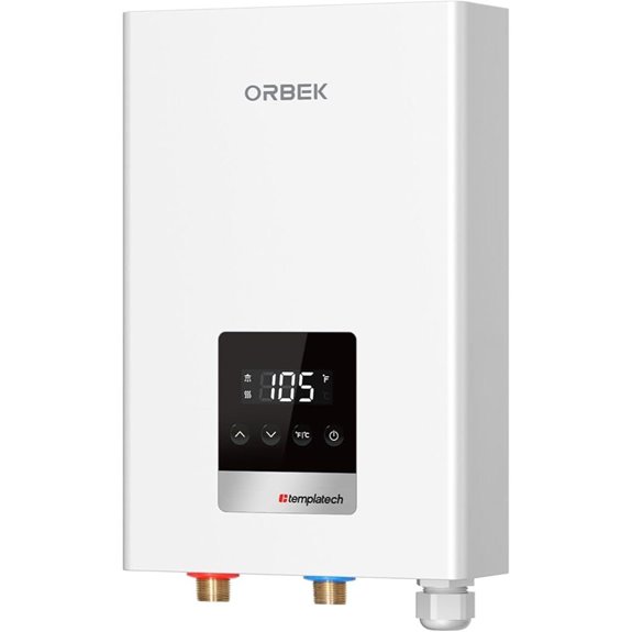 14kW Tankless Electric Water Heater with Digital Display