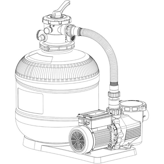 AQUASTRONG 2 HP Sand Filter Pump for Pools