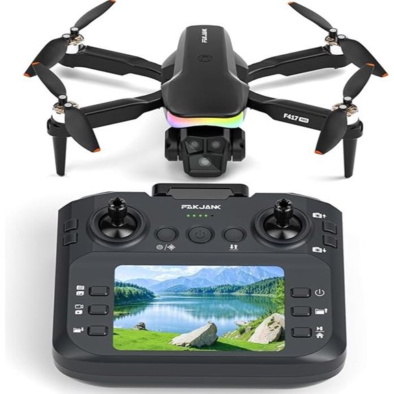 4K Camera FPV Drone with LED Lights and Modes