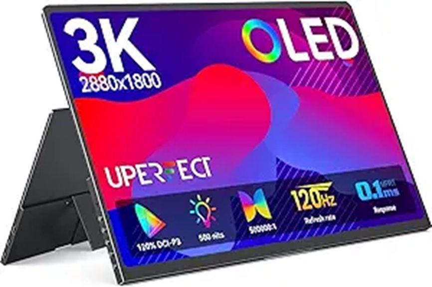 UPERFECT 14 3K OLED Portable Gaming Monitor