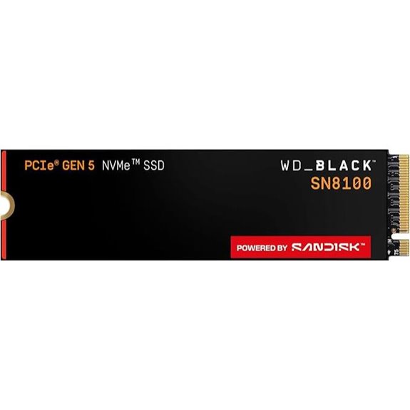 WD_Black SN8100 4TB NVMe PCIe 5.0 SSD