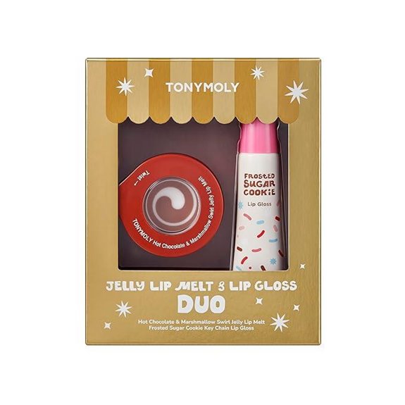 TONYMOLY Lip Melt & Gloss Duo Holiday Set