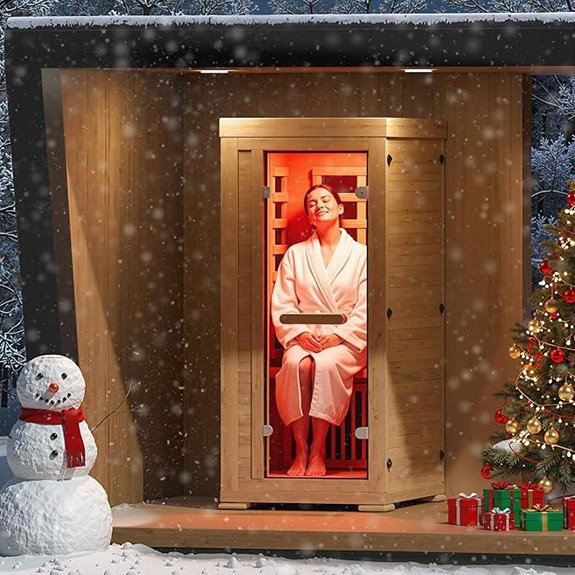 ENSTVER Infrared Sauna for Home & Gym