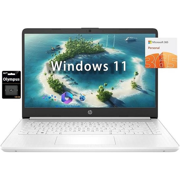 HP 14 HD Laptop with Windows 11 S