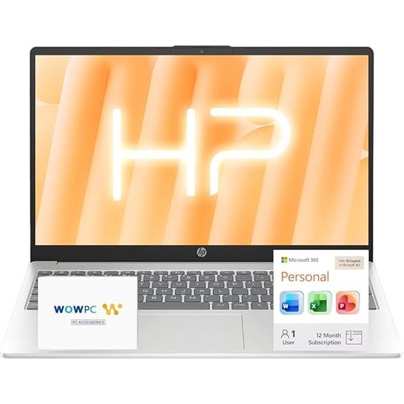 HP 15.6 Business Laptop with Intel N100 & 16GB RAM