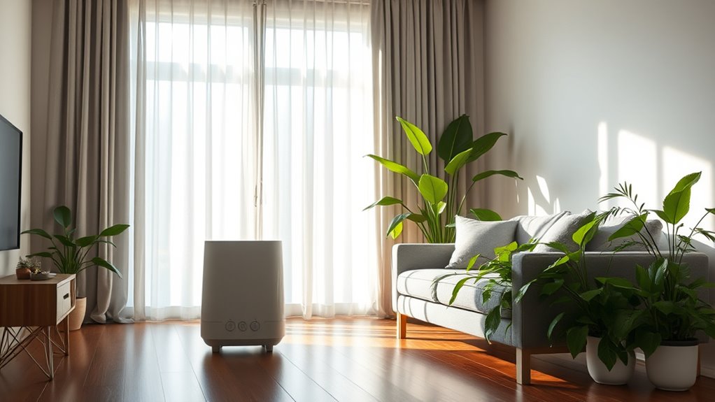 humidifier features and maintenance