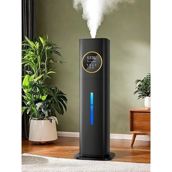Large Room Humidifier with Night Light and Essential Oils