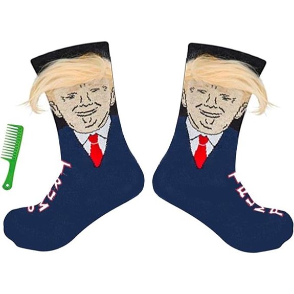 Funny MAGA Supporter Socks for Donald Trump