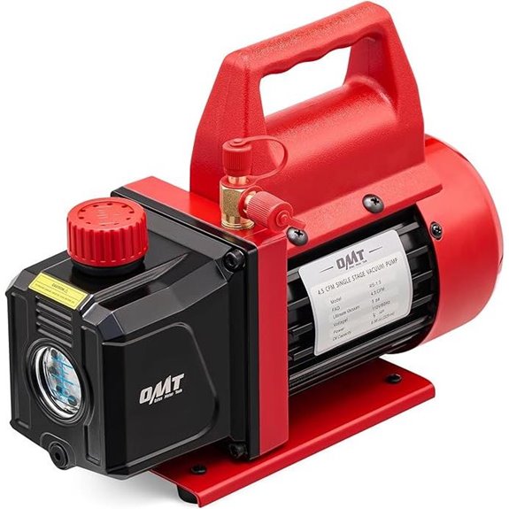 Orion Motor Tech HVAC Vacuum Pump with Oil