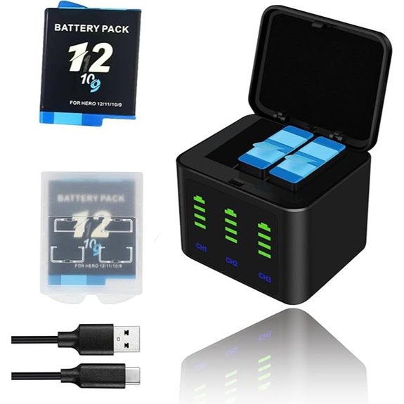 GoPro Battery Charger Kit with 2 Batteries