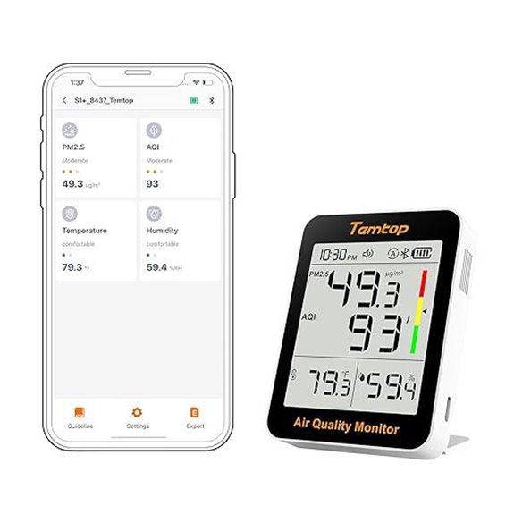 Temtop Smart Indoor Air Quality Monitor