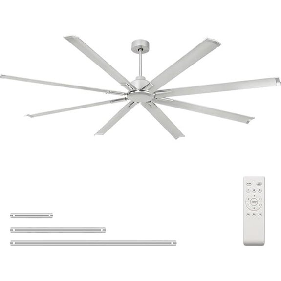 YYEHON 96 Industrial Ceiling Fan with Remote
