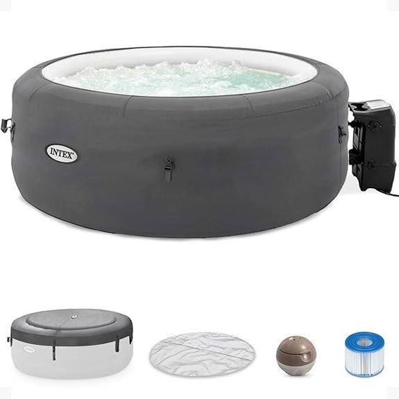 INTEX SimpleSpa Inflatable Hot Tub for 4 Persons
